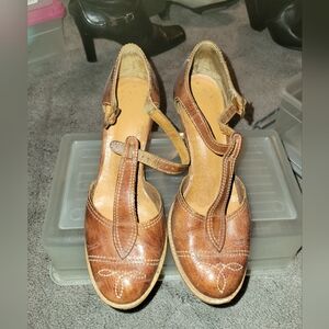 ☆70's Leather Mary Janes☆